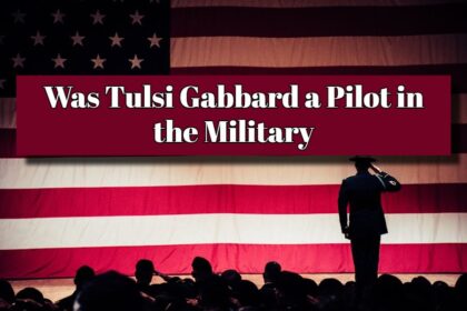 Was Tulsi Gabbard a Pilot in the Military