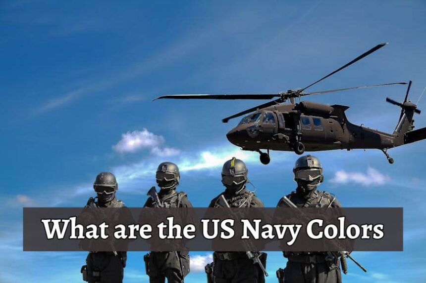 What are the US Navy Colors