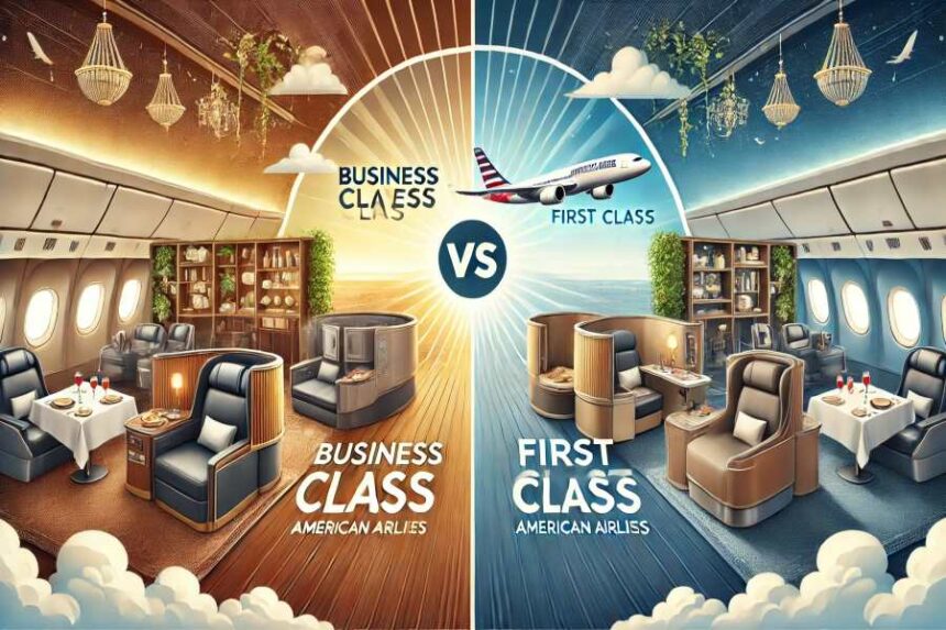 Business Class VS First Class American Airlines