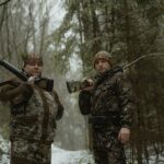 Hunting in the Ohio Woods.