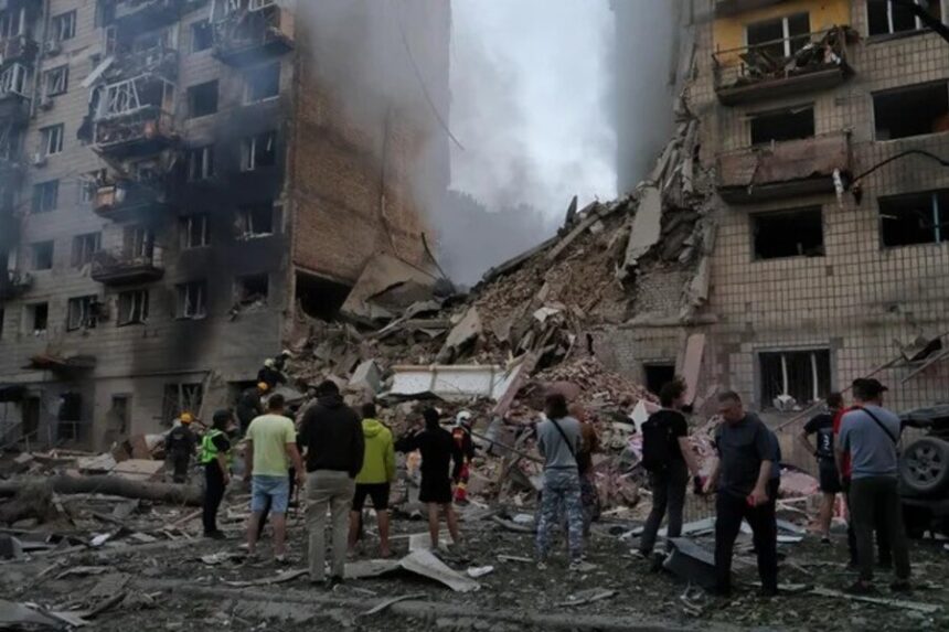 Russia’s Overnight Missile and Drone Assault on Kyiv Kills 15, Including an American, in One of the Deadliest Strikes in Months