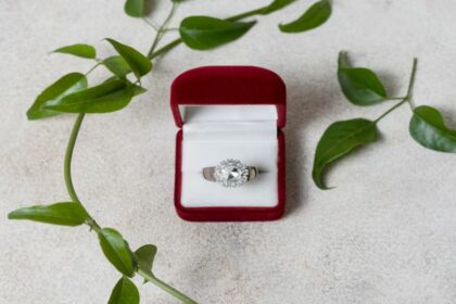 Moissanite Engagement Ring for Women
